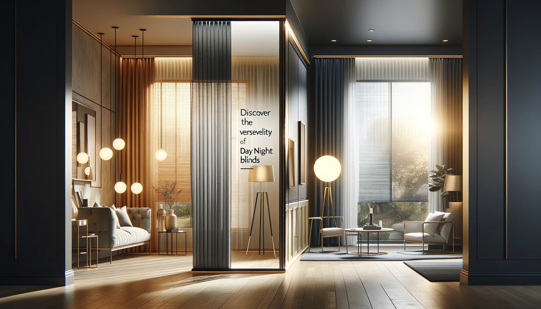Day and night blinds